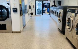 Epoxy Floor at a Laundromat