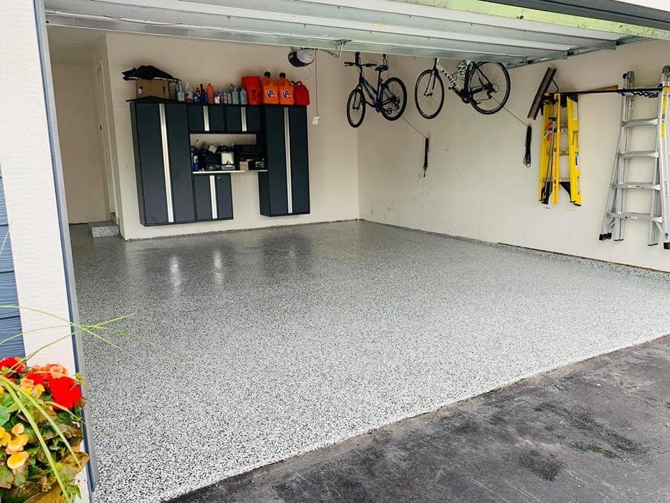 Epoxy Garage Floor Coating Contractor in Apple Valley MN